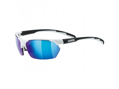 uvex Sportstyle 114 okulary, białe/czarne matowe