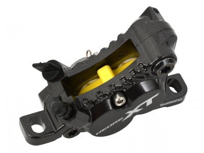 Shimano brake caliper. XT M8020 hydraulic Post Mount + plates H01A