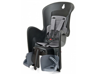 Polisport Bilby dětská sedačka na nosič černo-šedá
