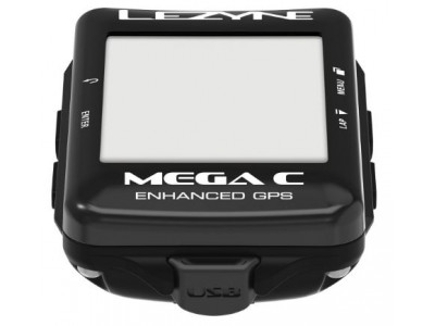 Lezyne cycling navigation MEGA Color GPS HRSC with chest strap and speed/cadence sensor