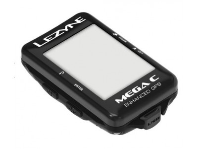 Lezyne Fahrradnavigation MEGA Color GPS HRSC mit Brustgurt und Geschwindigkeits-/Trittfrequenzsensor