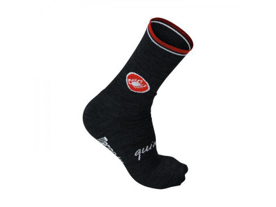 Castelli QUINDICI SOFT 15 ponožky, čierna