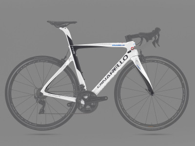 Pinarello GAN RS road frame white Wigins
