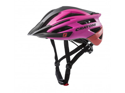 CRATONI AGRAVIC Helm schwarz-rosa-rot, Modell 2019