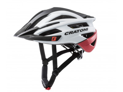 CRATONI AGRAVIC Helm schwarz-weiß-rot, Modell 2020