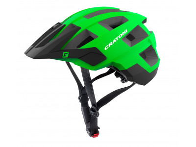 CRATONI AllSet Helm, neongrün/schwarz matt