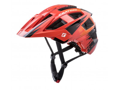 CRATONI Allset helmet, red/black matt