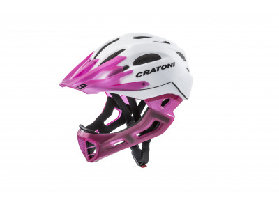 CRATONI C-Maniac helmet, model 2019, white-pink