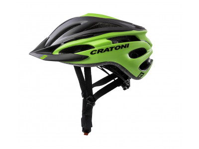 CRATONI PACER Helm schwarz-lime matt, Modell 2019
