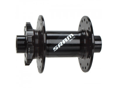 SRAM MTB náboj SRAM 716 přední, 6 šroubů, diskový, 32děr, 15x100mm Through Axle, Black