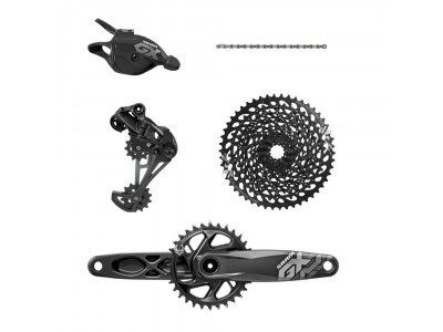 SRAM set GX Eagle (derailleur, lever with sleeve, cranks GXP 12-speed 170 with DirectMount 3