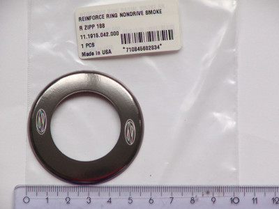 Zipp reinforced Ring Non-Drive Smoke 188 Smoke
