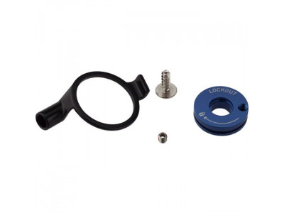 Rockshox remote Spool/Cable Clamp Kit XC32/Recon Silver (17mm Pull Damper, PopLoc/pro-2013 PushLoc)