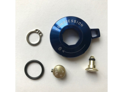 RockShox Motion Control Compression Knob Standard Alum w/ Cir-Clip (Gate cap, ext. Gate knob)