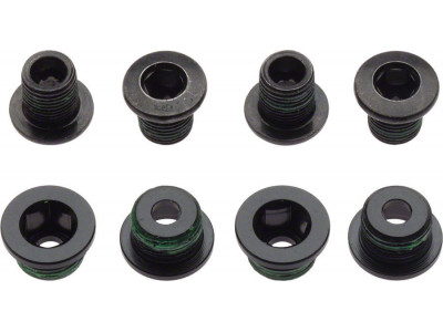 SRAM screws for converters 4x2 aluminum/steel, black