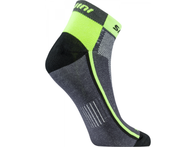 SILVINI PLIMA UA622 charcoal / green ankle socks