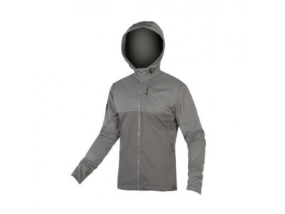 Jachetă cu cagulă Endura SingleTrack Softshell II Pewter Grey
