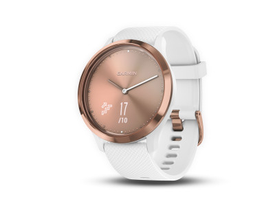 Garmin vívomove HR, Sport, rose gold-biały, S/M