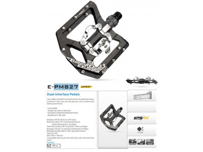 Exustar PM827 Foot/Platform Pedals