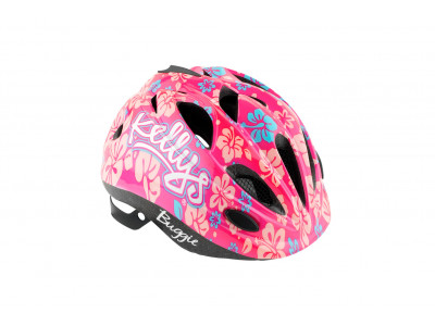 Kellys BUGGIE Pink Flower Helmet