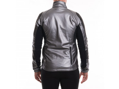 Sportos AIR-OUT kabát, ezüst/fekete