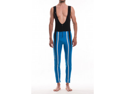 Sportos Davos nadrág nadrágtartóval, kék-fekete