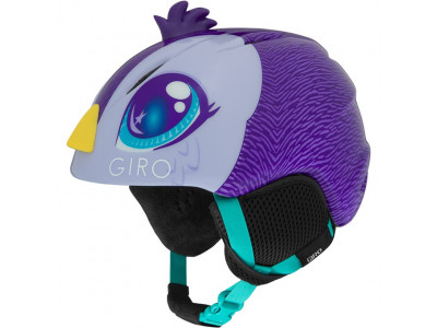 Giro Launch Plus Purple Penguin ski helmet