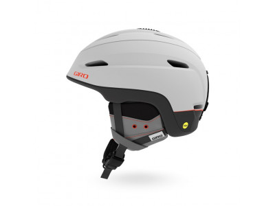 Giro Zone MIPS Mat Light Grey/Vermillion M ski helmet