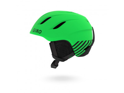 Giro Nine Jr Mat Bright Green Zoom ski helmet
