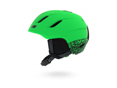 Giro Nine Mat Bright Green ski helmet