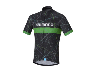 Shimano Team Gran Fondo Trikot, schwarz