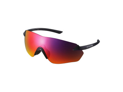 Shimano szemüveg S-PHYRE R fekete Optimális PL piros MLC/felhőtükör