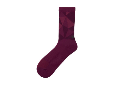 Shimano Original TALL, socks, burgundy