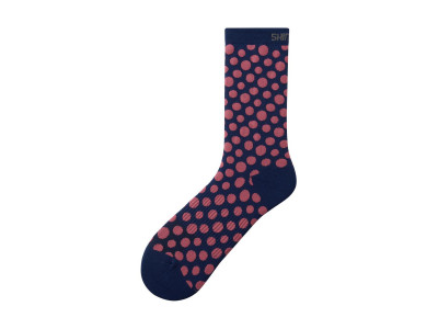 Shimano Original TALL ponožky, modrá/růžová