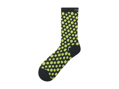 Ponožky Shimano Original TALL čierna/žltá