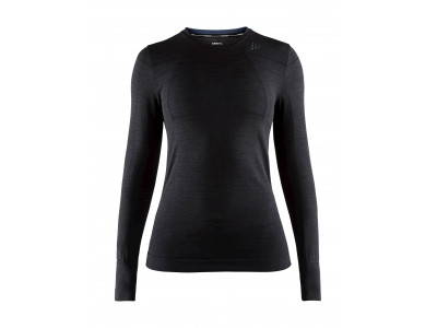 Damska koszulka Craft Fuseknit Comfort w kolorze czarnym
