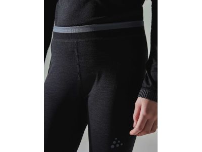 Craft Fuseknit Comfort juniorské spodky, čierna