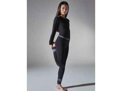 Craft Fuseknit Comfort juniorské spodky, čierna
