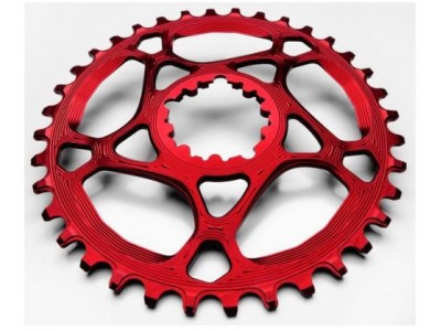 absoluteBLACK chainring for Sram, 36T, Boost, 3 mm offset, red