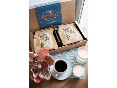 The Brew Company birthday gift pack of coffee, 10x300 ml