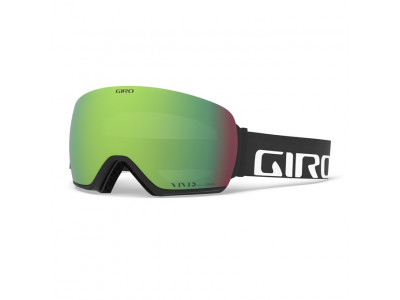 GIRO Article Black Wordmark Vivid Emerald/Vivid Infrared (2Sklá) lyžiarske okuliare