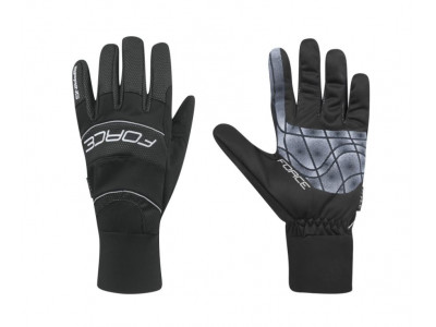 FORCE Windster Spring rukavice, černá