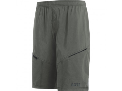 GOREWEAR C3 Classic Pantaloni scurți+ pantaloni scurți gri castor L