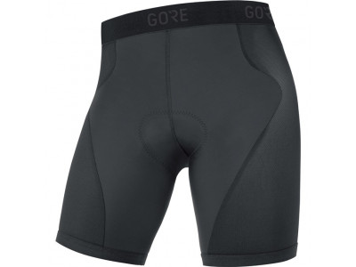GORE C3 Liner Short Tights+ krátke nohavice s vložkou čierne