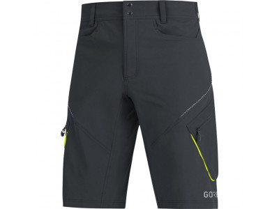 GORE C3 Trail Shorts krátke nohavice čierne