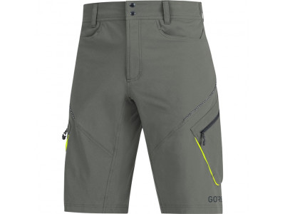 GOREWEAR C3 Trail Shorts krátké kalhoty castor grey