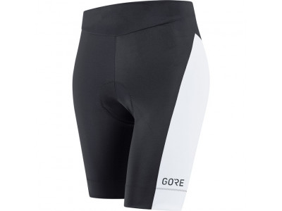 Krótkie rajpodkładkay damskie GOREWEAR C3 + krótkie spodnie czarno-białe