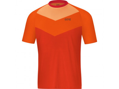 GOREWEAR C5 Trail Short Sleeve Jersey jersey orange.com