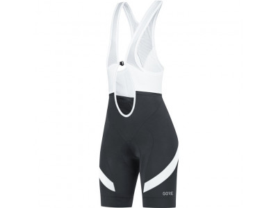 GOREWEAR C5 Women Bib Shorts+ Damenhose schwarz/weiß