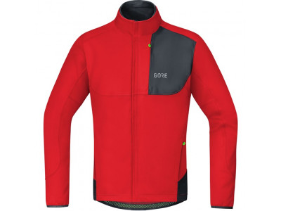 Jachetă GOREWEAR C5 WS Thermo Trail Jacket roșu/negru